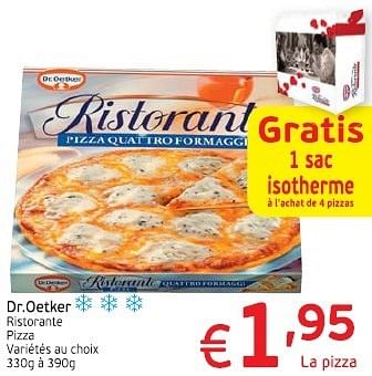 Promoties Dr.oetker ristorante pizza - Dr. Oetker - Geldig van 18/06/2013 tot 23/06/2013 bij Intermarche
