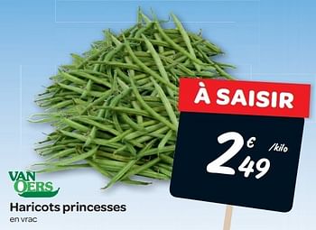 Promotions Haricots princesses - Van Oers - Valide de 19/06/2013 à 24/06/2013 chez Carrefour
