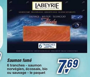 Promotions Saumon fumé - Labeyrie - Valide de 19/06/2013 à 29/06/2013 chez Makro