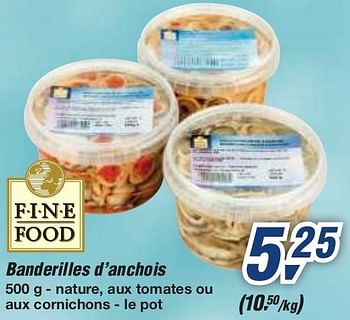 Promotions Banderilles d`anchois - Fine Food - Valide de 19/06/2013 à 29/06/2013 chez Makro
