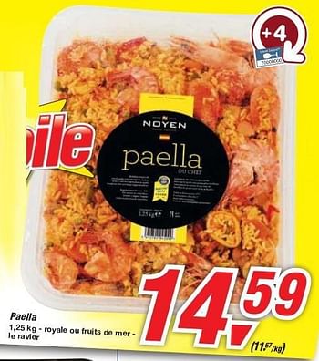 Promotions Paella - Noyen - Valide de 19/06/2013 à 29/06/2013 chez Makro