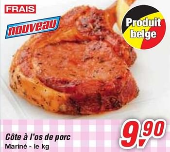 Promotions Côte à l`os de porc - Produit maison - Makro - Valide de 19/06/2013 à 29/06/2013 chez Makro