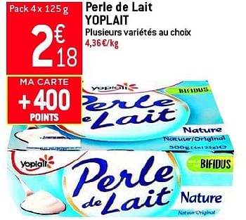 Promoties Perle de lait yoplait - Yoplait - Geldig van 19/06/2013 tot 25/06/2013 bij Match Food & More
