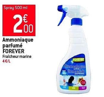 Promotions Ammoniaque parfumé forever - Forever - Valide de 19/06/2013 à 25/06/2013 chez Match Food & More