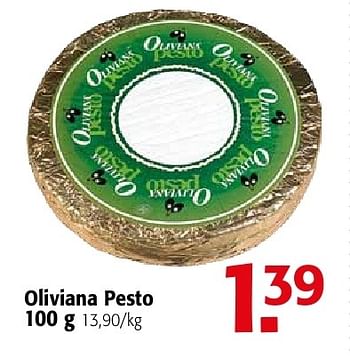 Promotions Oliviana pesto - Produit maison - Alvo - Valide de 19/06/2013 à 25/06/2013 chez Alvo