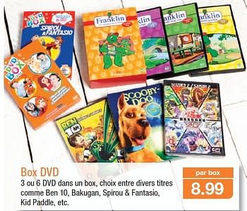 Promoties Box dvd - Huismerk - Aldi - Geldig van 19/06/2013 tot 25/06/2013 bij Aldi