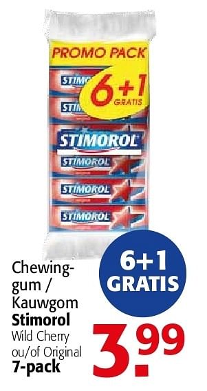 Promoties Chewinggum stimorol - Stimorol - Geldig van 19/06/2013 tot 02/07/2013 bij Alvo