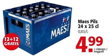 Promotions Maes pils - Maes - Valide de 19/06/2013 à 02/07/2013 chez Alvo