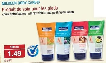 Promotions Produit de soin pour les pieds - Mildeen - Valide de 19/06/2013 à 25/06/2013 chez Aldi