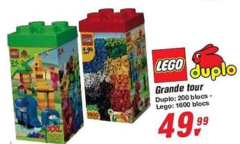 Promotions Grande tour - Lego - Valide de 19/06/2013 à 29/06/2013 chez Makro