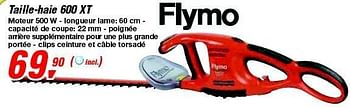 Promotions Flymo taille-haie 600 xt - Flymo - Valide de 19/06/2013 à 29/06/2013 chez Makro