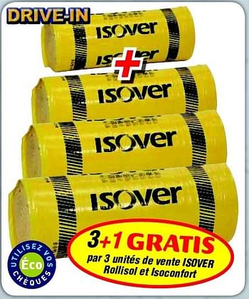 Promoties Isover rollisol et isoconfort - Isover - Geldig van 19/06/2013 tot 29/06/2013 bij Makro