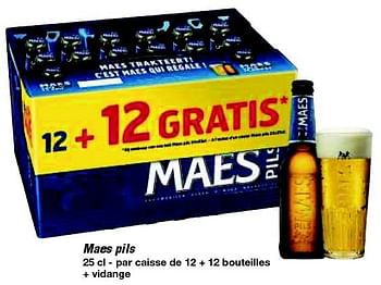 Promoties Maes pils - Maes - Geldig van 19/06/2013 tot 29/06/2013 bij Makro