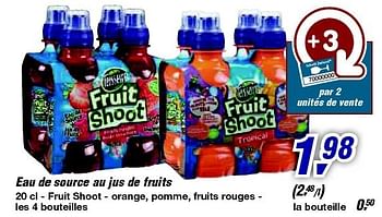 Promotions Eau de source au jus de fruits - Teisseire - Valide de 19/06/2013 à 29/06/2013 chez Makro