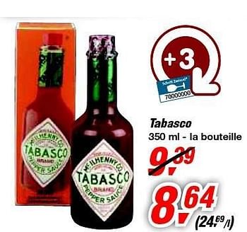 Promotions Tabasco - Tabasco - Valide de 19/06/2013 à 29/06/2013 chez Makro