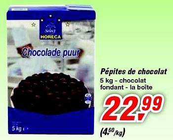 Promotions Pépites de chocolat - Produit maison - Makro - Valide de 19/06/2013 à 29/06/2013 chez Makro