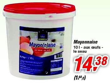 Promotions Mayonnaise - Produit maison - Makro - Valide de 19/06/2013 à 29/06/2013 chez Makro