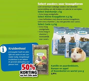 Promoties Voeding knaagdieren - Huismerk - Aveve - Geldig van 19/06/2013 tot 29/06/2013 bij Aveve