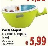 Lift getrouwd Beroemdheid Rosti Mepal Rosti mepal loomm camping bowl - Promotie bij Colruyt