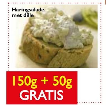 Promoties Haringsalade met dille - Huismerk - Prima - Geldig van 20/06/2013 tot 02/07/2013 bij Prima