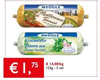 Promoties Mediterrane tomaat - Meggle - Geldig van 20/06/2013 tot 02/07/2013 bij Prima
