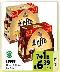 Promoties Leffe blond + bruin - Leffe - Geldig van 28/06/2013 tot 11/07/2013 bij BelBev