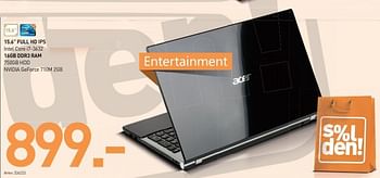 Promoties Acer 15.6 multimedia laptop 16gb ddr3 ram - Acer - Geldig van 01/07/2013 tot 20/07/2013 bij PC Center