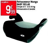 Rehausseur baby clearance relax