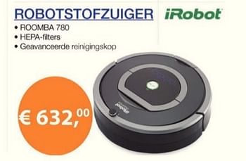 Promotions Robotstofzuiger irobot - iRobot - Valide de 05/07/2013 à 30/11/2013 chez Energy Markt