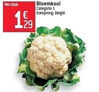 Promoties Bloemkool - Huismerk - Match - Geldig van 17/07/2013 tot 23/07/2013 bij Match Food & More