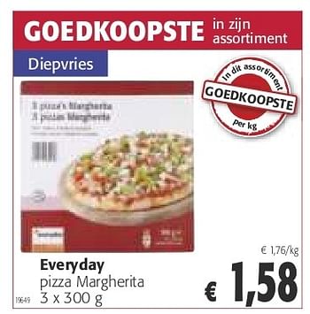 Everyday Everyday Pizza Margherita Promotie Bij Colruyt