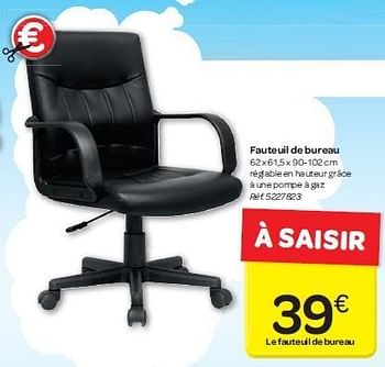 Promotion Carrefour Fauteuil De Bureau Produit Maison Carrefour Meubles Valide Jusqua 4 Promobutler