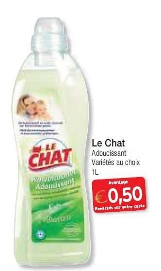 Promotion Intermarche Le Chat Adoucissant Le Chat Menage Valide Jusqua 4 Promobutler