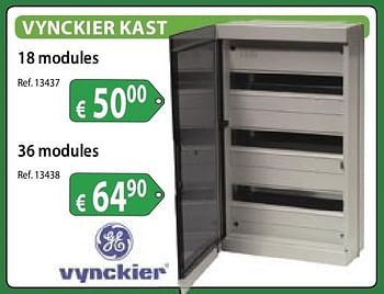 Promoties Vynckier kast - Vynckier - Geldig van 05/08/2013 tot 31/08/2013 bij Bouwcenter Frans Vlaeminck