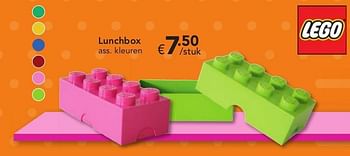Promoties Lunchbox - Lego - Geldig van 10/08/2013 tot 08/09/2013 bij Euro Shop