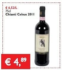 Promoties Chianti celsus 2011 - Rode wijnen - Geldig van 15/08/2013 tot 27/08/2013 bij Prima