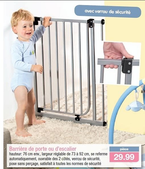 Aldi barriere on sale de securite