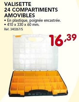 Promotions Va lisette 24 compartiments amovibles - Ironside - Valide de 26/08/2013 à 21/09/2013 chez Group Meno