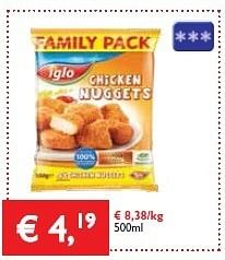Promoties Chicken nuggets - Iglo - Geldig van 29/08/2013 tot 10/09/2013 bij Prima