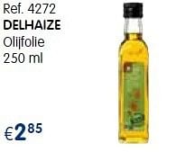 Promoties Delhaize olijfolie - Delhaize - Geldig van 01/09/2013 tot 30/09/2013 bij Caddyhome