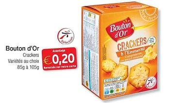 Promotions Bouton d`or crackers - Bouton D'Or - Valide de 01/09/2013 à 30/09/2013 chez Intermarche