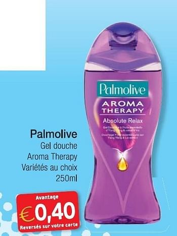 Promotions Palmolive gel douche aroma therapy - Palmolive - Valide de 01/09/2013 à 30/09/2013 chez Intermarche
