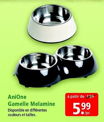 Promotions Anione gamelle melamine - Furminator - Valide de 02/09/2013 à 11/09/2013 chez Maxi Zoo