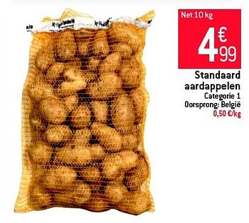 Promoties Standaard aardappelen - Huismerk - Match - Geldig van 04/09/2013 tot 10/09/2013 bij Match Food & More