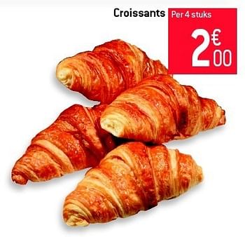 Promotions Croissants - Produit maison - Match - Valide de 04/09/2013 à 10/09/2013 chez Match Food & More