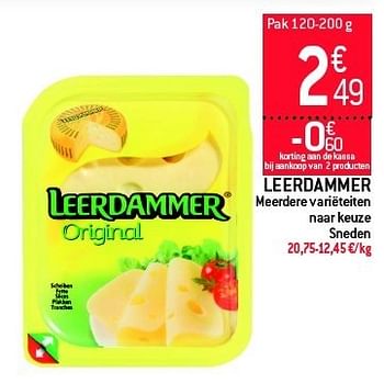 Promotions Leerdammer - Leerdammer - Valide de 04/09/2013 à 10/09/2013 chez Match Food & More