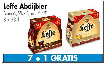 Promoties Leffe abdijbier - Leffe - Geldig van 06/09/2013 tot 19/09/2013 bij Cobeli
