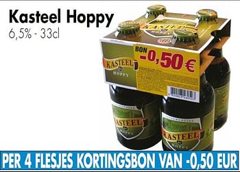 Promoties Kasteel hoppy - Kasteelbier - Geldig van 06/09/2013 tot 19/09/2013 bij Cobeli