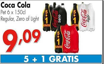 Promoties Coca cola regular, zero of light - Coca Cola - Geldig van 06/09/2013 tot 19/09/2013 bij Cobeli