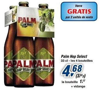 Promotions Palm hop select - Palm - Valide de 11/09/2013 à 24/09/2013 chez Makro
